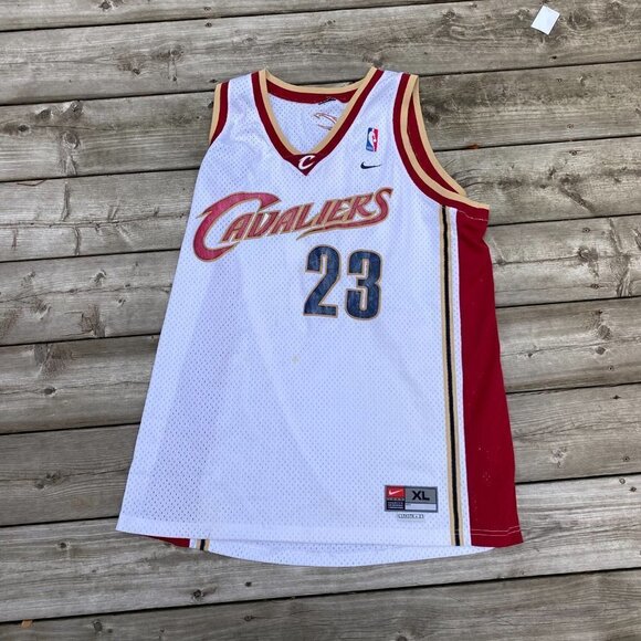 Vintage Nike Lebron James Jersey Cleveland Cavaliers Jersey XL - Picture 4 of 8